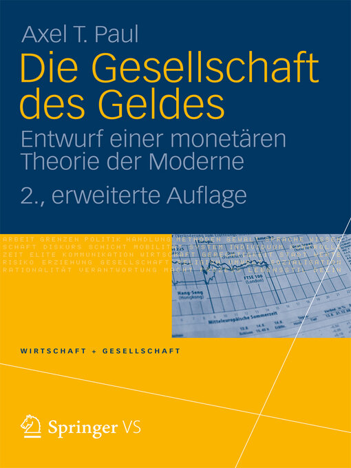 Title details for Die Gesellschaft des Geldes by Axel Paul - Available